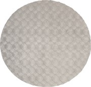 Obsession, Kusový koberec Diamond Cut 800 Grey kruh, 120x120 (priemer) kruh, šedá, obývacia izba