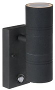 Lucide14866/10/30-LED Vonkajšie svietidlo so senzorom ARNE-LED 2xGU10/5W/230V IP44