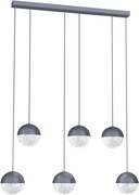 LED Luster na lanku FURNI 6xLED/5W/230V