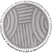 Koberec BERBER 9754 svetlosivý kruh