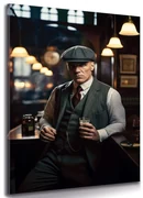 Obraz gangster vo whiskey bare