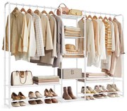 Otvorená šatníková skriňa LGR463W01