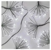 LED Vianočná reťaz 150xLED/5,35m studená biela