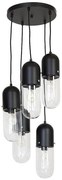 Luster na lanku PILL 5xE27/60W/230V