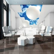 Fototapeta - Abstrakcia 3D (254x184 cm)
