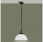 Kolarz 731.30.69 - Luster na lanku NONNA 1xE27/75W/230V pr. 20 cm červená
