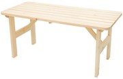 DEOKORK Masívny drevený záhradný stôl z borovice drevo 32 mm (150 cm)