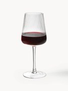 Ručne vyrobené poháre na červené víno Cami, 4 ks