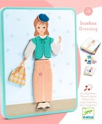 Djeco Magnetická skladačka Obliekanie InZeBox