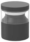 Ideal Lux - LED Vonkajšia lampa BOEING LED/14W/230V 15 cm IP65 čierna