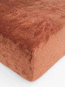 Plachta mikroplyš Deluxe 90 x 200 cm - terakota