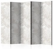 Paraván - Floral Elements II [Room Dividers] Veľkosť: 225x172, Verzia: Obojstranný