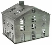 Kovový svietnik Rustik House, 18 x 20,5 x 18 cm
