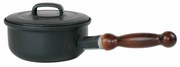 Sfinx Smaltovaná rajnica s pokrievkou s dreveným držadlom BSE, 16 cm, 1,25 l