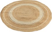 TA Koberec 1463 HNEDÁ OKRÚHLA JUTA Rozmer: 80x80 cm