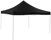 Strešná plachta 4x4m, Čierna