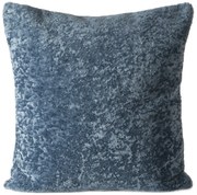 DEKORAČNÁ OBLIEČKA NA VANKÚŠ HIERAT 45X45 CM MODRÁ