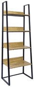 Regál Naturel Blackframe 60x170x36.5 cm v dekore javor lesk BFRAMEREG