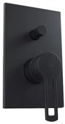 Paffoni Vallone sprchová a vaňová batéria ringo vrátane podomietkového telesa čierna RIN015NO