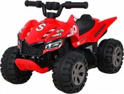 Ramiz Detská elektrická štvorkolka na batérie červená + motor 25W