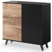 Komoda Random km-2 wotan/čierna