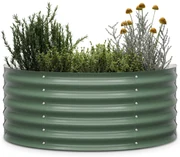 High Grow Half Circle, polkruhový vyvýšený záhon, 105x43x60 cm, z vlnitého oceľového plechu, jednoduchá montáž, odolný voči hrdzi a mrazu