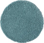 Kusový koberec My Shaggy hellblau kruh, 150x150 (priemer) kruh, modrá, chodba / predsieň, My Flair