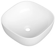 Gamma Kama, umývadlo na dosku 480x370x140 mm, biela lesklá, GMA-UC-KAMA