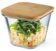 SIMAX NÁDOBA NA POTRAVINY S BAMBUSOVÝM VEKOM 0,85L