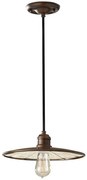Feiss - Luster na lanku URBAN RENEWAL 1xE27/60W/230V bronz