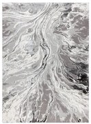 Koberec BLISS Z162BZ253 abstraktný, sivý / krémový