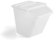 Úložný plastový box FENTON, 55 L, biely