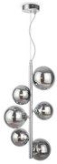 Maytoni MOD545PL-06CH - Luster na lanku DALLAS 6xG9/28W/230V chróm