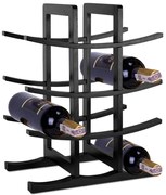 Stojan na víno TODGAR čierny