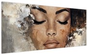 Obraz - Portrét ženy (120x50 cm)