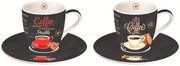 Sada šálok na espresso 90 ml