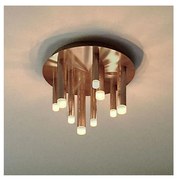 Redo 01-2040 - LED Stropné svietidlo MADISON 9xLED/4W/230V meď