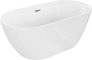 Mexen Laura voľne stojaca vaňa 150 x 75 cm, biela - 53401507500