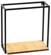 Polička Loft KWS-715/04/01 45x15 čierna