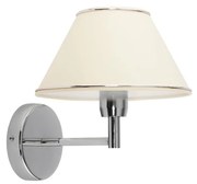 Jupiter 1581 - BG K CH - Nástenné svietidlo BEGAMO E27/60W