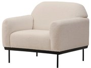 Krémové relaxačné kreslo ANDERSON