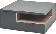 XXXLutz KONFERENČNÝ STOLÍK, sivá, kompozitné drevo, 80/35/80 cm MID.YOU - Stolíky do obývačky - 000572037601