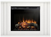 Elektrický krb Paria 28 biely mat
