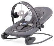 Chicco - Detská hojdačka HOOPLA tmavošedá