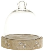 Drevený servírovací podnos s poklopom Tours Tray - Ø 14*16 cm