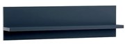 Nástěnná police Eleganzo 120 cm indigo
