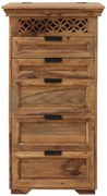 furniture-nabytek.cz - Komoda z masívneho palisandrového dreva 60x45x120