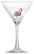 Bloomingville Pohár na koktejl Misa Flamingo 170 ml