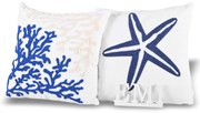 Obliečky na vankúše 40x40 cm Ocean set 2 ks EMI