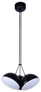 Klausen 143000 - LED Luster na lanku CROWD 3xLED/20W/230V čierna